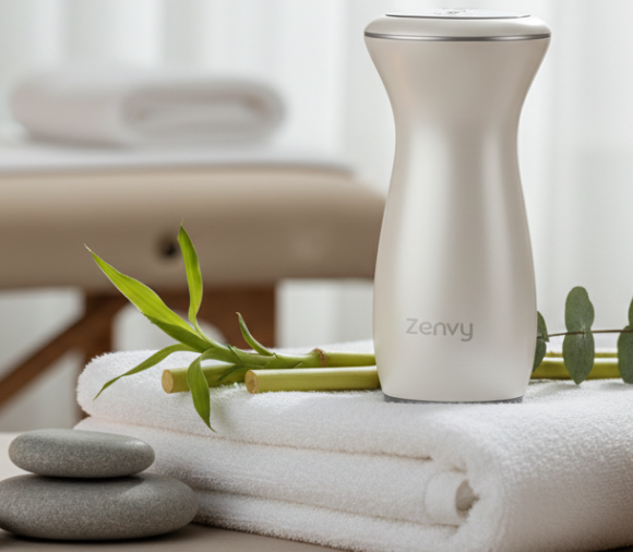 lifestyle image of product cupping electric suction zenvy brand for faq section